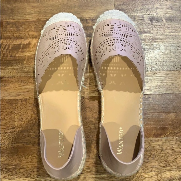 blush espadrilles